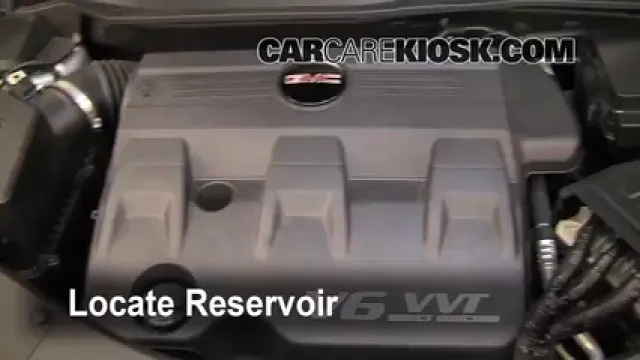 2010 GMC Terrain SLT 3.0L V6 Liquide essuie-glace Ajouter du liquide